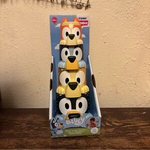 BLUEY BINGO Family Pourers Bath Toy 4 Pouring Cups Fun Bath Toys Easy Bath Time